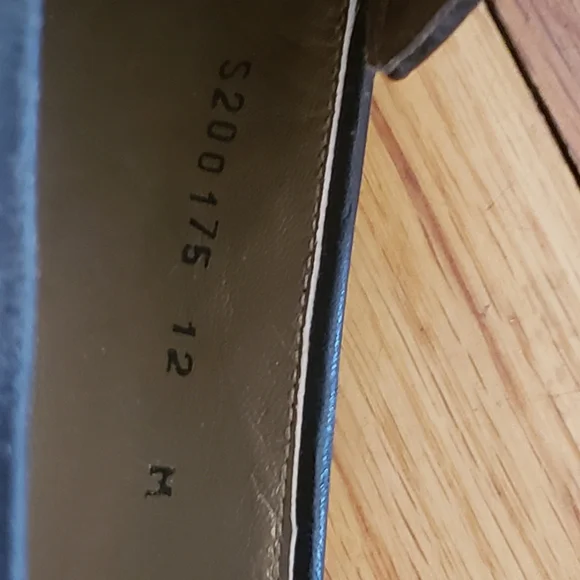 Salvatore Ferragamo Black Low Heel Suede Flats with Logo Accent - Picture 5 of 6